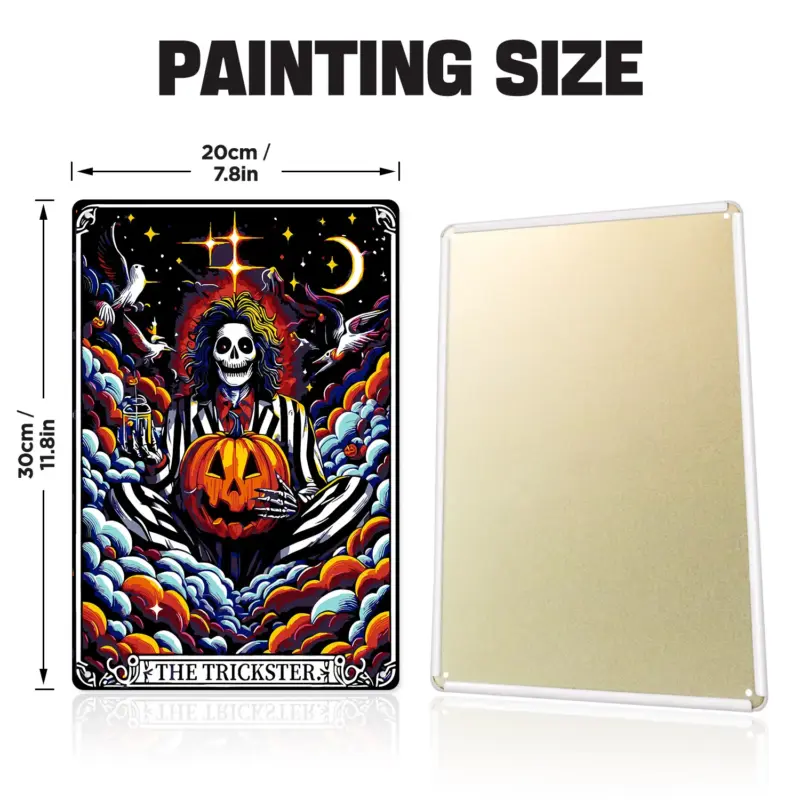 The Trickster - DIY Metal Poster