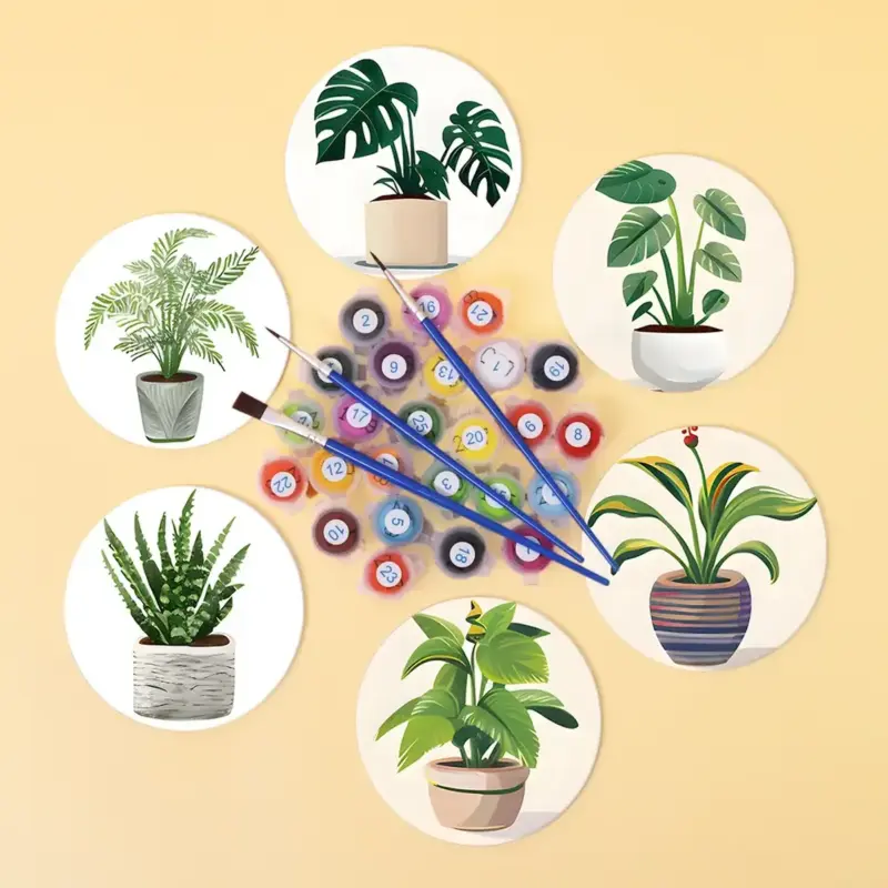 1-1-1-2 The Plants - DIY Drink Coasters