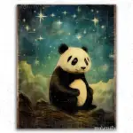 1-baby-panda-5398 Baby Panda and Stars