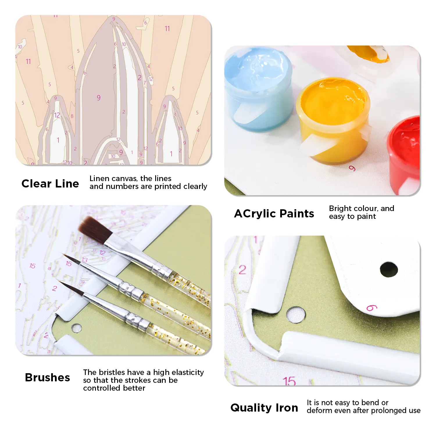 Outer Space Rocket DIY Metal Poster