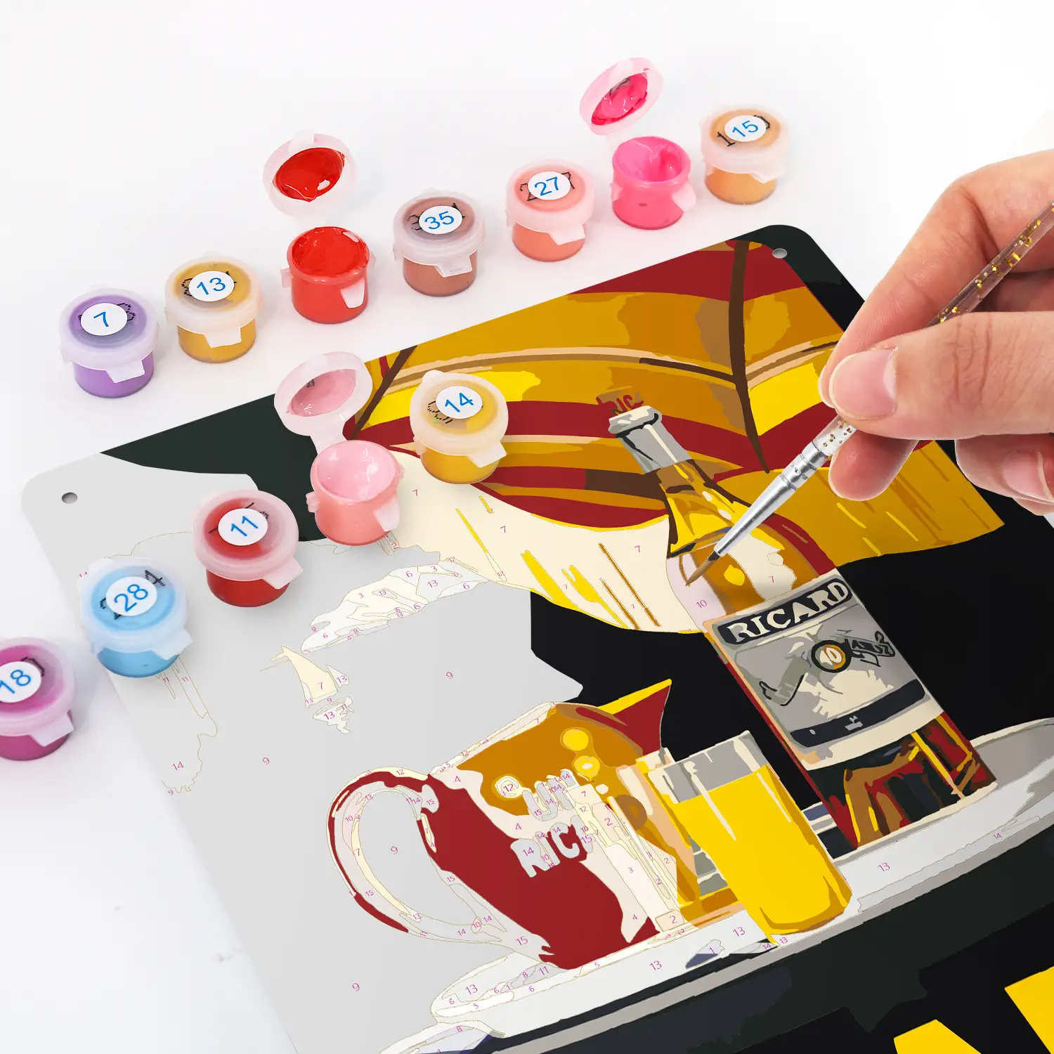 Ricard Wine Bar Metal Poster