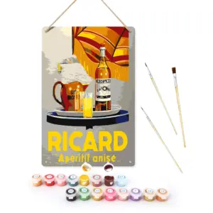 Ricard Bar Metal Poster