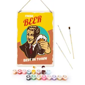 Fresh Beer DIY Metal Poster