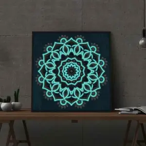 Rainbow Glow Mandala - Diamond Painting