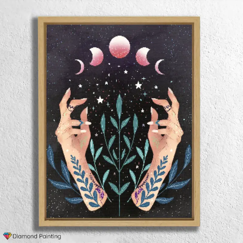 Spirituelle Hände & Mondphasen