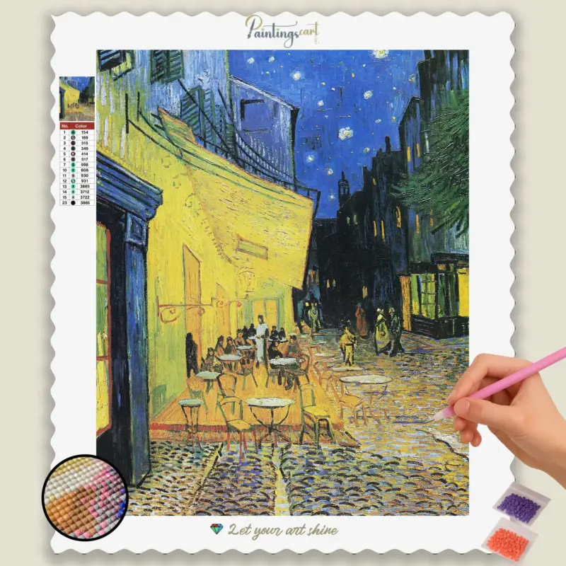Café am Abend – Van Gogh