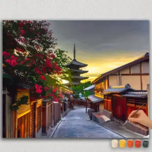 Beautiful Asian Town