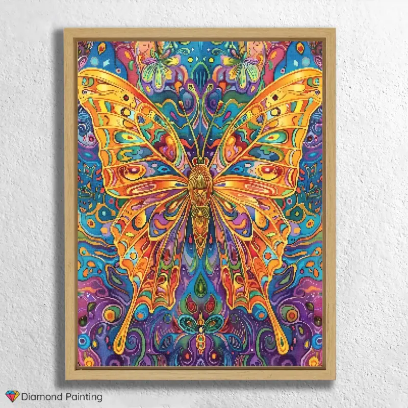 psychedelic butterfly