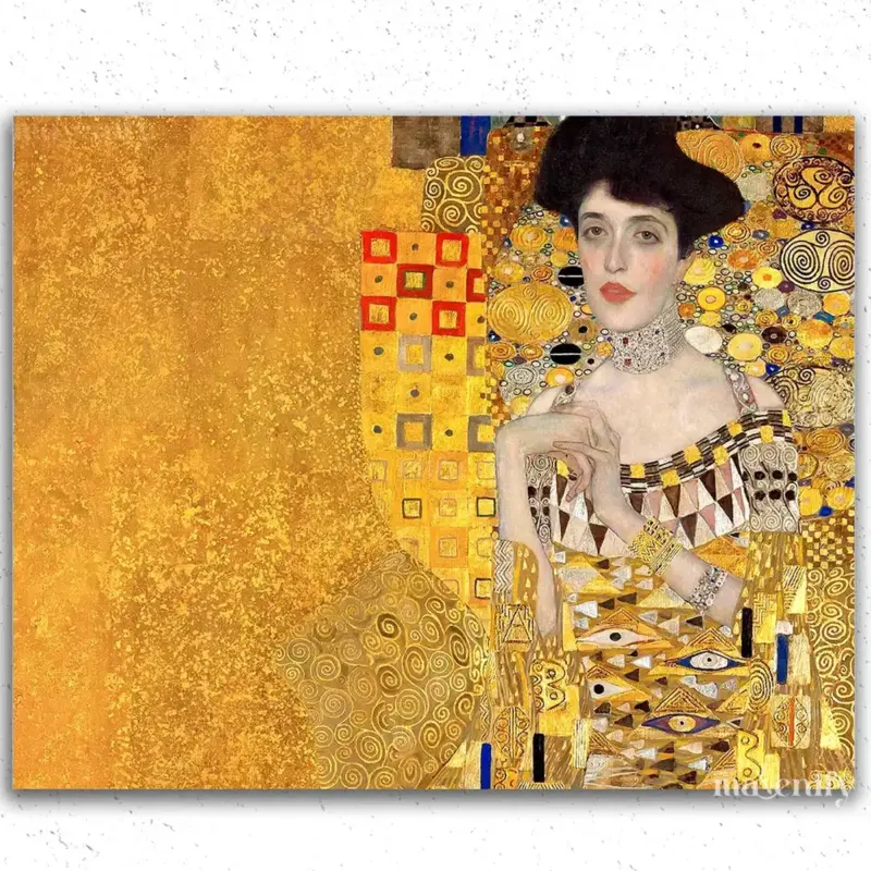 62 The Girl by Gustav Klimt