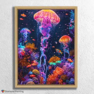 psychedelic jellyfish