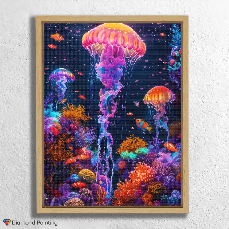 psychedelic jellyfish
