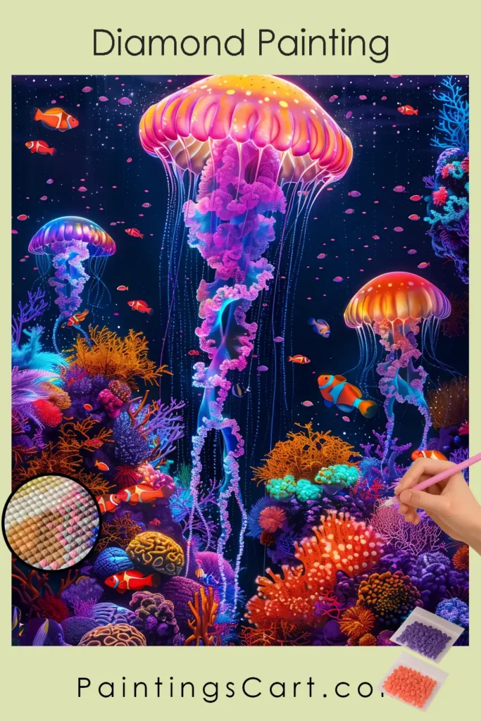 psychedelic jellyfish