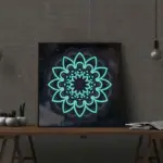 Magisches Leucht-Mandala - Diamond Painting (30x30cm)
