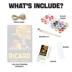 8-11 Ricard Wine Bar Metal Poster