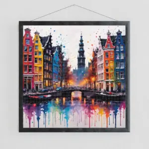 Amsterdam in Farben