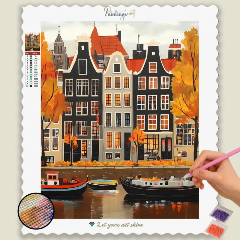 873165_40x50_base-diamond-painting-paintingscart Beautiful Buildings in Amsterdam