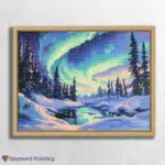 874613_float-diamond-painting-paintingscart Nordlichter & Schnee