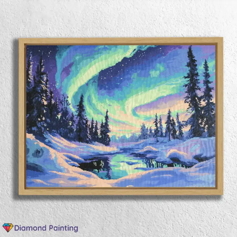 Nordlichter & Schnee