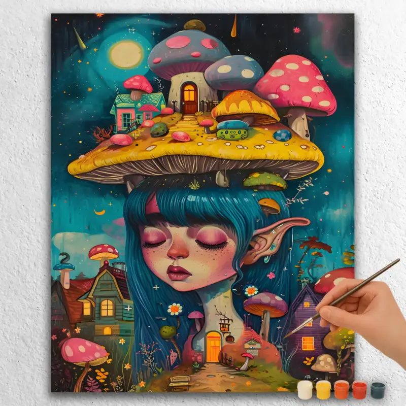 9 Sparrow and Autumn Flowers