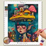 Mushroom House psychedelic World