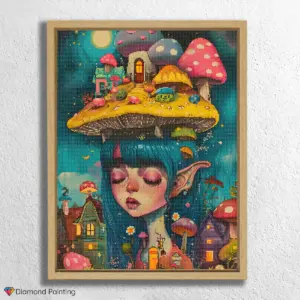 Mushroom House psychedelic World