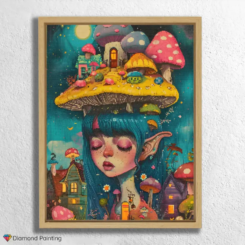 Mushroom House psychedelic World