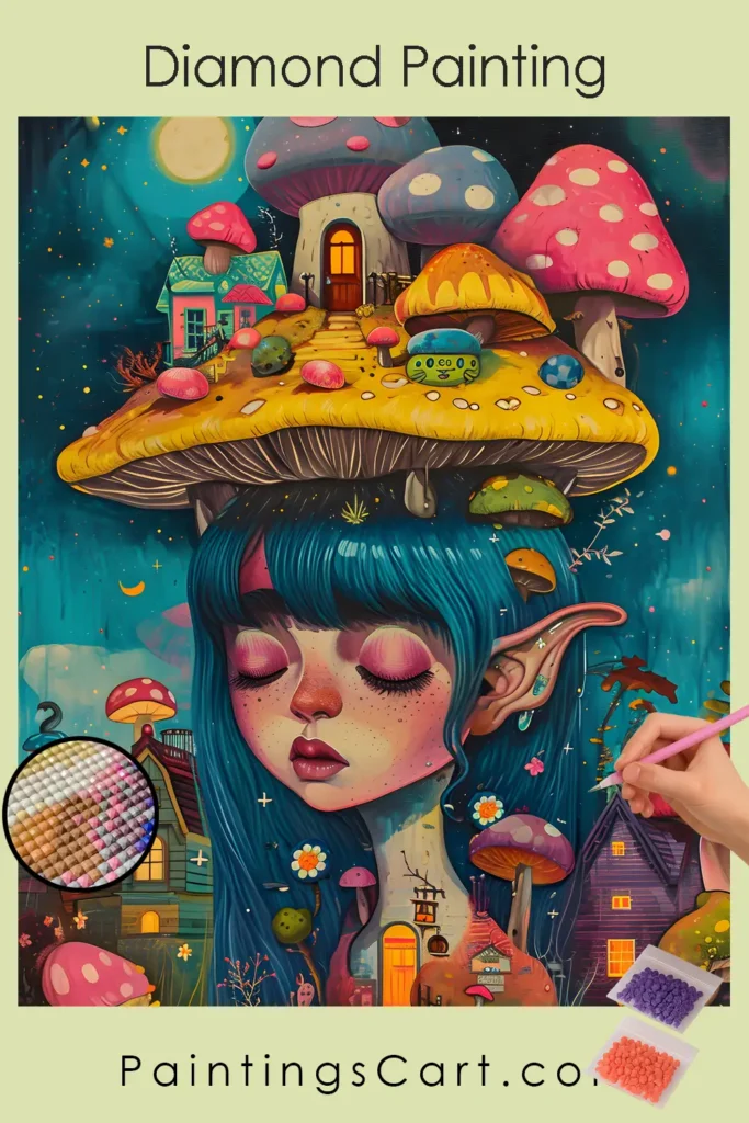 Mushroom House psychedelic World