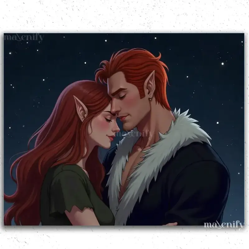 Rhysand and Feyre ACOTAR