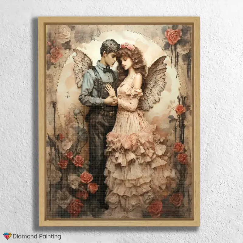 Angel Couple with Wings