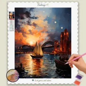 Sunset in Australian Sea