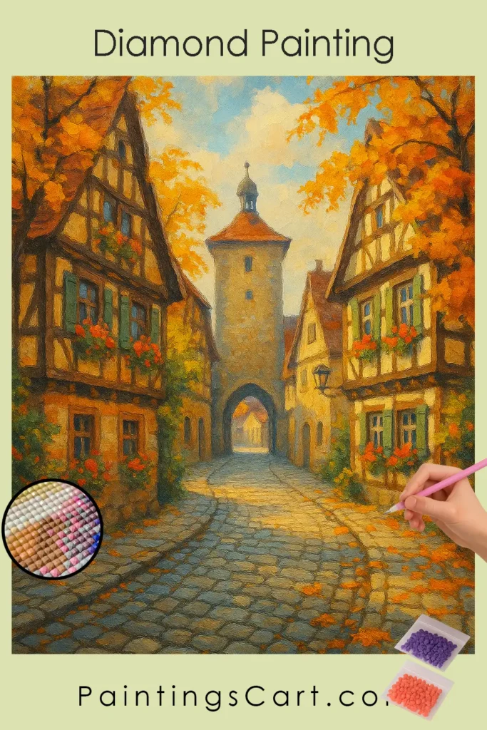 Autumn_Village_Gatehouse_Scene