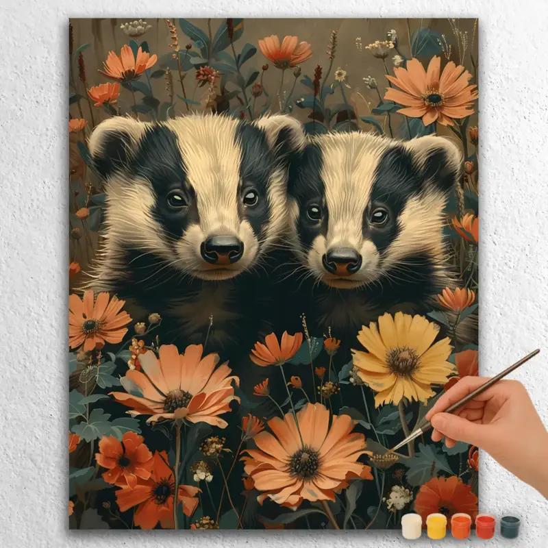 Two Badgers