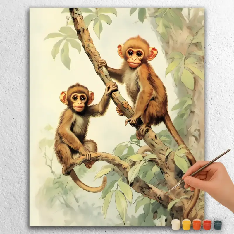 Baby-Monkey-9393 Baby Money on Tree