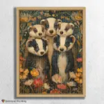 Cute Badgers