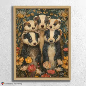 Cute Badgers
