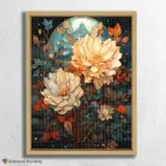 Boho_Christmas_6485_float-diamond-painting-paintingscart Beautiful Flowers