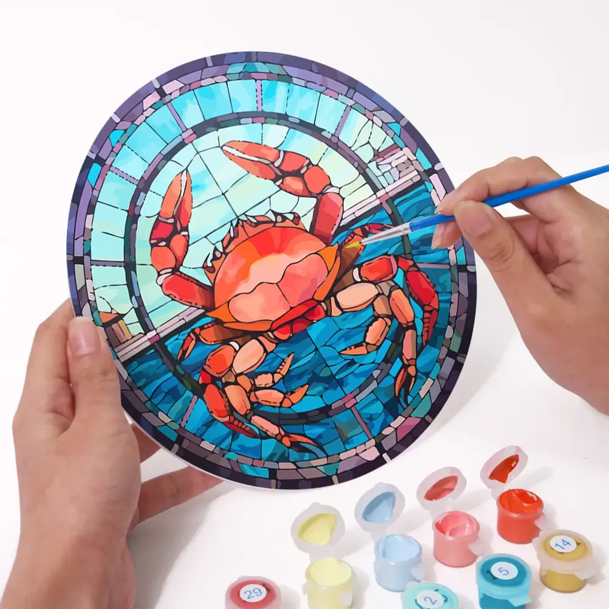The Sea Life Placemats (4 Pieces) - Paint by number