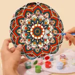 CD016-3-2 Mandala Art Placemats - Paint by Numbers