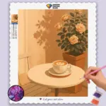 Cafe_Serenity_in_Warm_Sunlight_base-diamond-painting-paintingscart Cafe_Serenity_in_Warm_Sunlight
