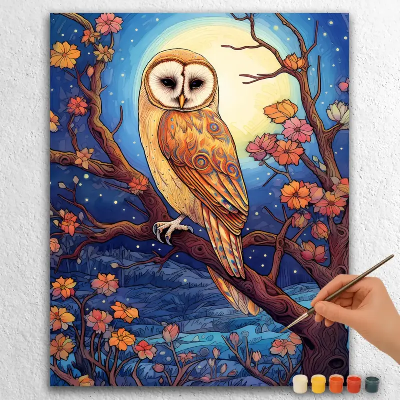 Owl on a Branch