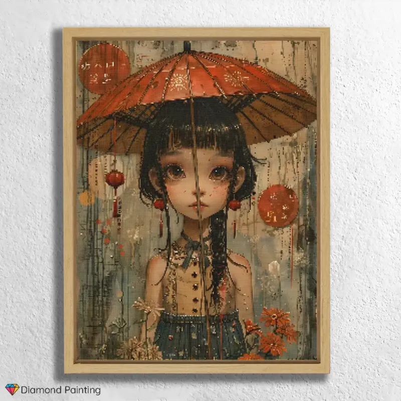 Chibi With Umbrella