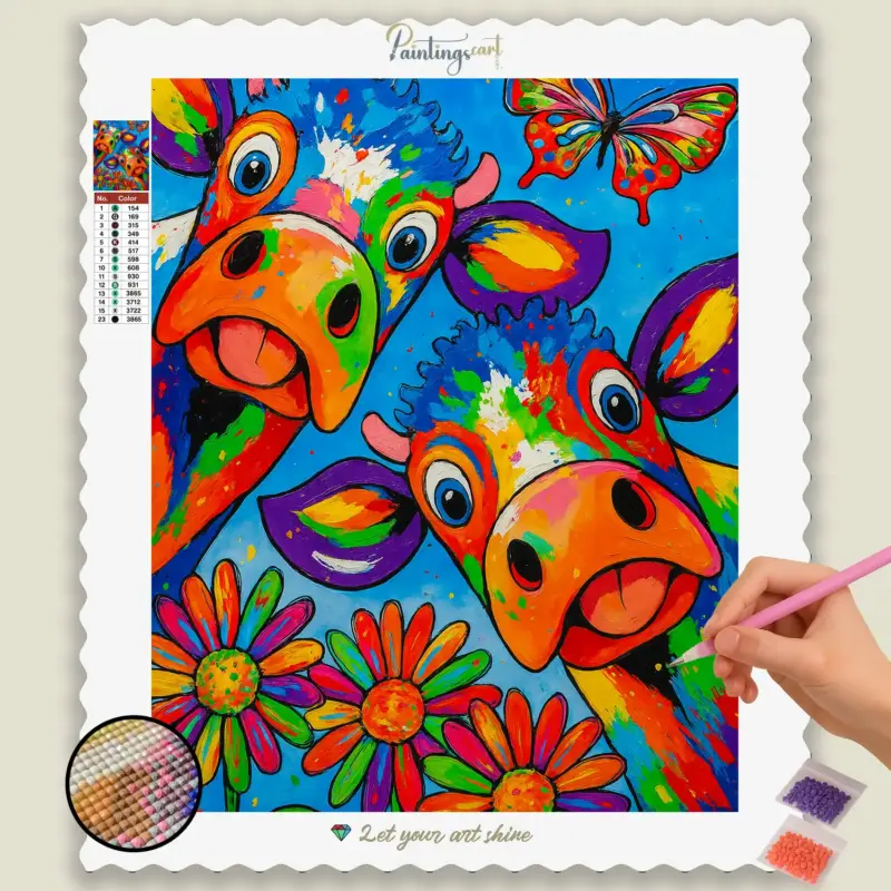 Bunte & Lustige Kühe