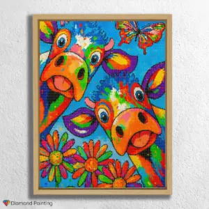 Colorful_Cows_and_Vibrant_Butterfly