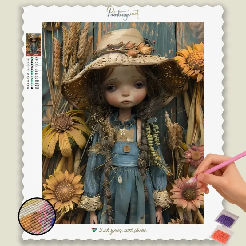 Chibi in Corn Fields