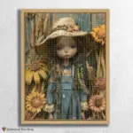 Chibi in Corn Fields