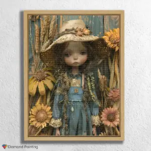 Chibi in Corn Fields