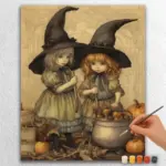 Two Cute Witches
