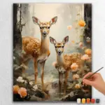 Cute Woodland Deer