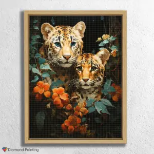 Cute Jaguar in Jungle