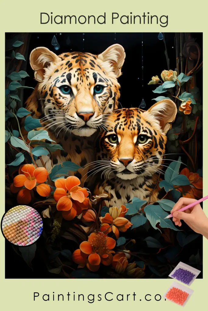 Cute Jaguar in Jungle